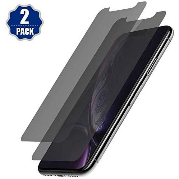 JOTO Privacy Screen Protector for iPhone XR/iPhone 11 6.1 Inch, Anti-Spy Tempered Glass Privacy Screen Protector for Apple iPhone XR/iPhone 11, Pack of 2