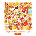 thumbnail image 4 of 50 PCS Thanksgiving Stickers, Autumn Fall Pumpkin Turkey Maple Leaf Stickers Decals for Thanksgiving, 4 of 5