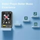 thumbnail image 3 of MP3/MP4 Music Player 1.8-Inch Full Touch Screen Bluetooth 5.2 Radio E-Book Walkman External Playback-B, 3 of 5