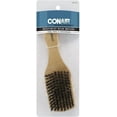 thumbnail image 2 of (2 pack) Conair Wood Club Brush with Mixed Boar Bristles, 2 of 3