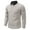 Beige, variant on Men's Fleece Lined Sweater Fake Two Layer Collar Warm Base Shirt Long Sleeve