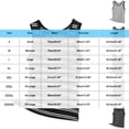 thumbnail image 4 of Womens Sleeveless Top,Tank Tops for Women,Fashion Womens Summer Sleeveless Round-Neck Comfy Solid Regular Tank Tops | CSEONE,Dark White 5XL, 4 of 6