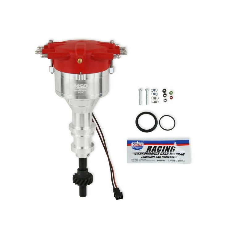 MSD Billet Distributor w/Low Profile Crab Cap BBF MSD Billet Distributor w/Low Profile Crab Cap BBF