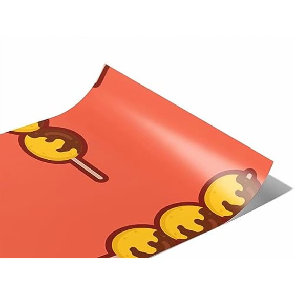 Rwraps Japanese Takoyaki Time Matte Vinyl Film Wrap 59in x 14ft Vinyl Vehicle Car Film Sheet Roll