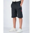 thumbnail image 2 of Real Essentials 5-Pack Youth Dry-Fit Active Athletic Basketball Gym Shorts With Pockets Boys & Girls, 2 of 6