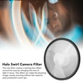 thumbnail image 3 of Halo Optical Glass Filter, Spiral Blur Prism, Waterproof Grease Resistant Circular Halo Frame, Stunning Photo Video Effects with for Portrait Landscape Photography, Suitable for, 3 of 7