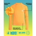 thumbnail image 2 of Body Glove Boys' Rash Guard – UPF 50+ Quick Dry Sun and Sand Protection Long Sleeve Swim Shirt (2T-14), 2 of 7