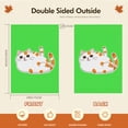 thumbnail image 2 of Versatile Fluffy Cat Kitty Outdoor Garden Flag Cartoon Style Washable Camping Flags for Campsite 28x40inch Cute Cat Kitten Double-Colored Hanging Decoration for Lawn Yard Decoration, 2 of 6