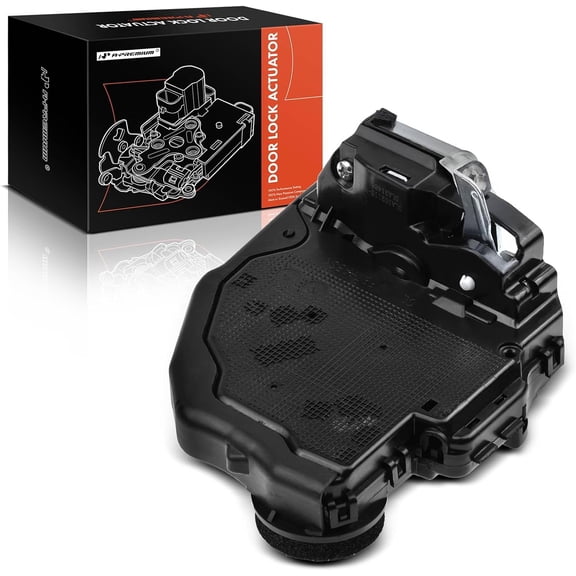 A-Premium Door Latch Lock Actuator Compatible with Toyota Vehicles - Sequoia 2008-2019, Tundra 2007-2019, Sport Utility, Crew Cab Pickup - Rear Left Driver Side, Replace# 69060-0C030, 69060-0C060