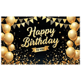 thumbnail image 2 of Yatrandify Decorative Design Happy Birthday Banner Colorful Balloons Celebration Banner for Birthday Party Celebration, 2 of 8