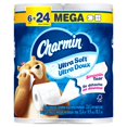 thumbnail image 3 of Charmin Ultra Soft, 2-Ply Toilet Paper, 6 Rolls (24 Regular Rolls Equivalent), 3 of 30