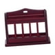 thumbnail image 1 of Estantería de escritorio Minaiture, modelo de estantería, soporte de periódico, adorno de de para decoración de 1:12 rojo, 1 of 9