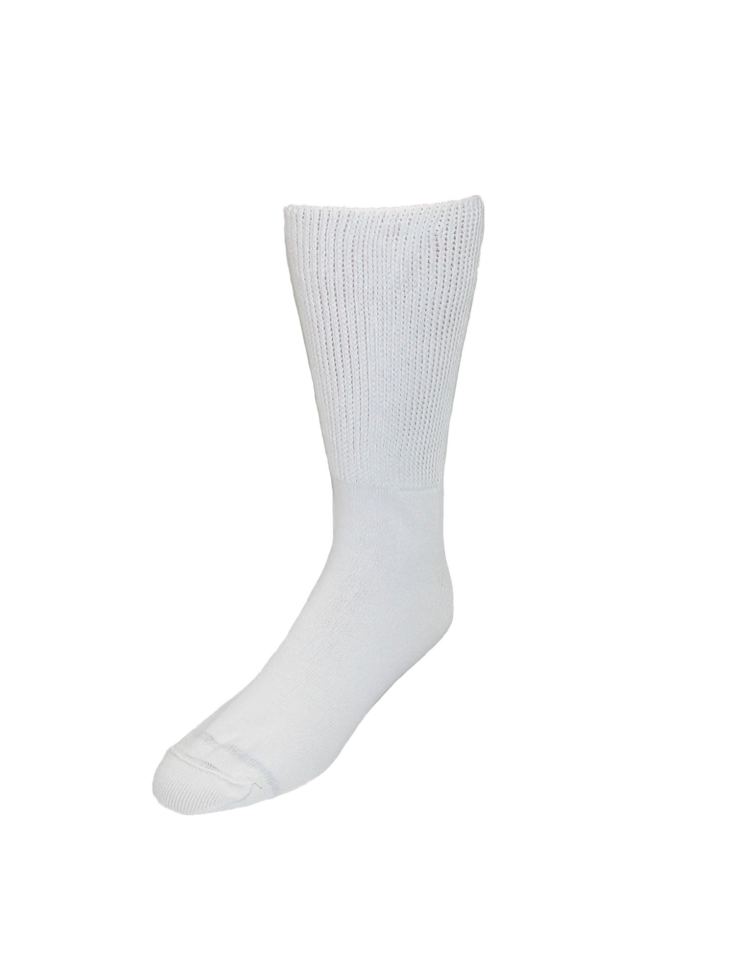 3-Pack NAVY Details about   Extra Wide Athletic Socks Size 8-11.5 Up to 6E Stretch 