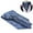 Navy, variant on Coofit Men's Ascot Fashion Floral Jacquard Classic Cravat Tie Ascot Tie for Business