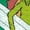 KELLY GREEN, variant on The Grinch - Mean One Surf Co - Toddler & Youth Short Sleeve Graphic T-Shirt