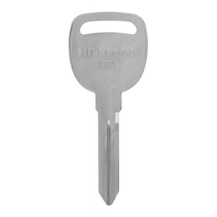 Automotive Blank Double Sided Universal Key for GM - Silver, Pack of 10