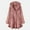 03 Pink, variant on Awdenio Cardigans for Women Plus Sizes, Women Plus Size Button Plush Tops Hooded Loose Cardigan Wool Coat Winter Jacket