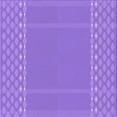 thumbnail image 1 of Ahgly Company Machine Washable Indoor Square Transitional Heliotrope Purple Area Rugs, 7' Square, 1 of 7