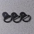 thumbnail image 3 of 24Pcs D Rings Photo Frame Hanging Hooks Picture Frame Holders Wall Bracket Hangers (Black), 3 of 3