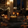 thumbnail image 2 of 6X6'' Extra Large Flameless Candle with 3 Wicks, Glass LED Pillar Candle, Real Wax Battery Operated Candle with Remote Control and Timer, Grey, 2 of 8