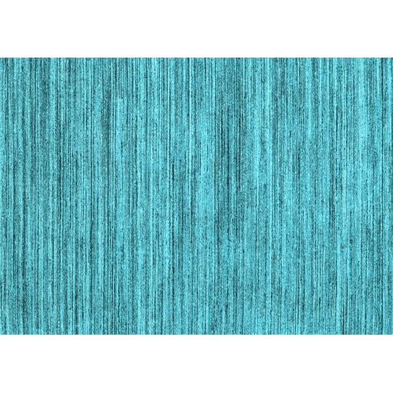 Ahgly Company Indoor Rectangle Abstract Light Blue Contemporary Area Rugs, 2' x 3'