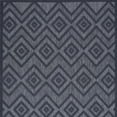 thumbnail image 3 of HomeRoots 479673 5 x 7 ft. Navy Blue Argyle Indoor & Outdoor Rectangle Area Rug, 3 of 4