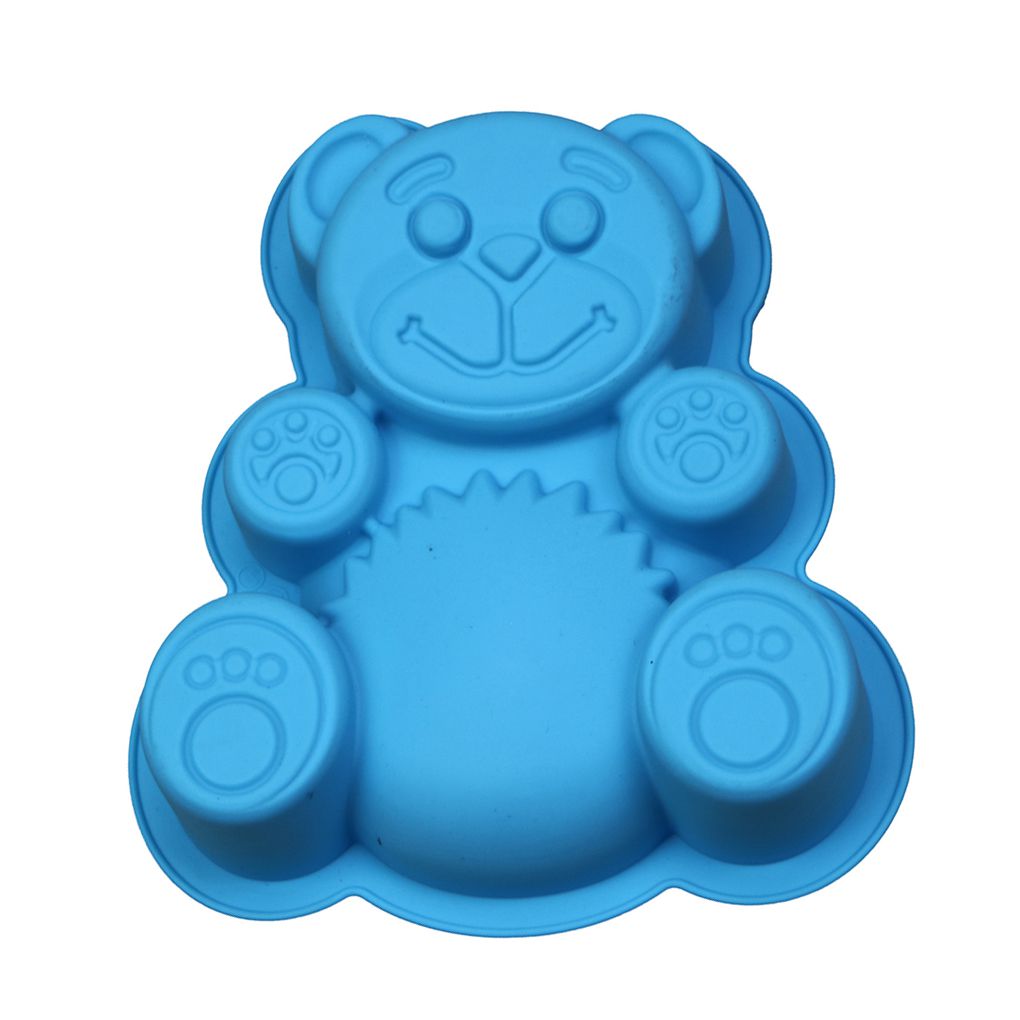 Bear Shape 3D Silicone Cake Mold DlY Cartoon Bakeware