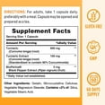 thumbnail image 2 of Vitamin World Turmeric Curcumin 1000mg, BioPerine Black Pepper Extract for Better Absorption, 95% Curcuminoids, Turmeric Supplement for Antioxidant & Joint Support, Gluten-Free, 60 Capsules, 2 of 7