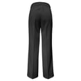 thumbnail image 5 of Dress Pants Women 2026 Elastic High Waist Wide Straight Leg Trousers Business Casual Office Work Pants Slacks, 5 of 5