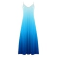 thumbnail image 4 of Ovzne Robes pour Femmes 2025 Robe d'Été Robes pour Femmes Imprimé Sans Manches Col Rond Robe Décontractée Robes de Vacances Robe Imprimée Liquidation, 4 of 5