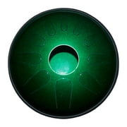 Idiopan Dominus 14-Inch Tunable Steel Tongue Drum - Emerald Green