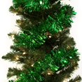 thumbnail image 5 of 10pcs twisted metallic garland in green tinsel, 5 of 5