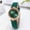 Green, variant on Watches for Women Christmas Birthday Gift Fashion Women Leather Casual Watch Luxury Analog Quartz Crystal Wristwatch