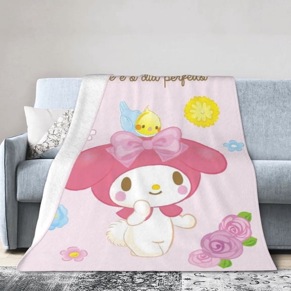 My Melodys (8) Ultra-Soft Micro Fleece Blanket 50X60INCH Throws For Bed Sofa Car Living Room