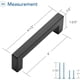 thumbnail image 3 of Ravinte 25 Pack 4 inch Black Cabinet Pulls Kitchen Cabinet Handles Matte Black, 3 of 5