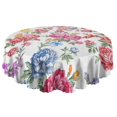 thumbnail image 5 of Round Tablecloth Spring Summer flower 60x60 Inch Table Cover for Party Dinner Picnic Round, 5 of 5