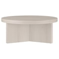 thumbnail image 5 of Evelyn&Zoe Holm 36" Wide Round Coffee Table, Alder White, 5 of 10
