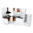 thumbnail image 4 of Modelo de Refrigerador de Cocina de madera Macarena 1/12 Dollhouse Miniatura Nevera, 4 of 6