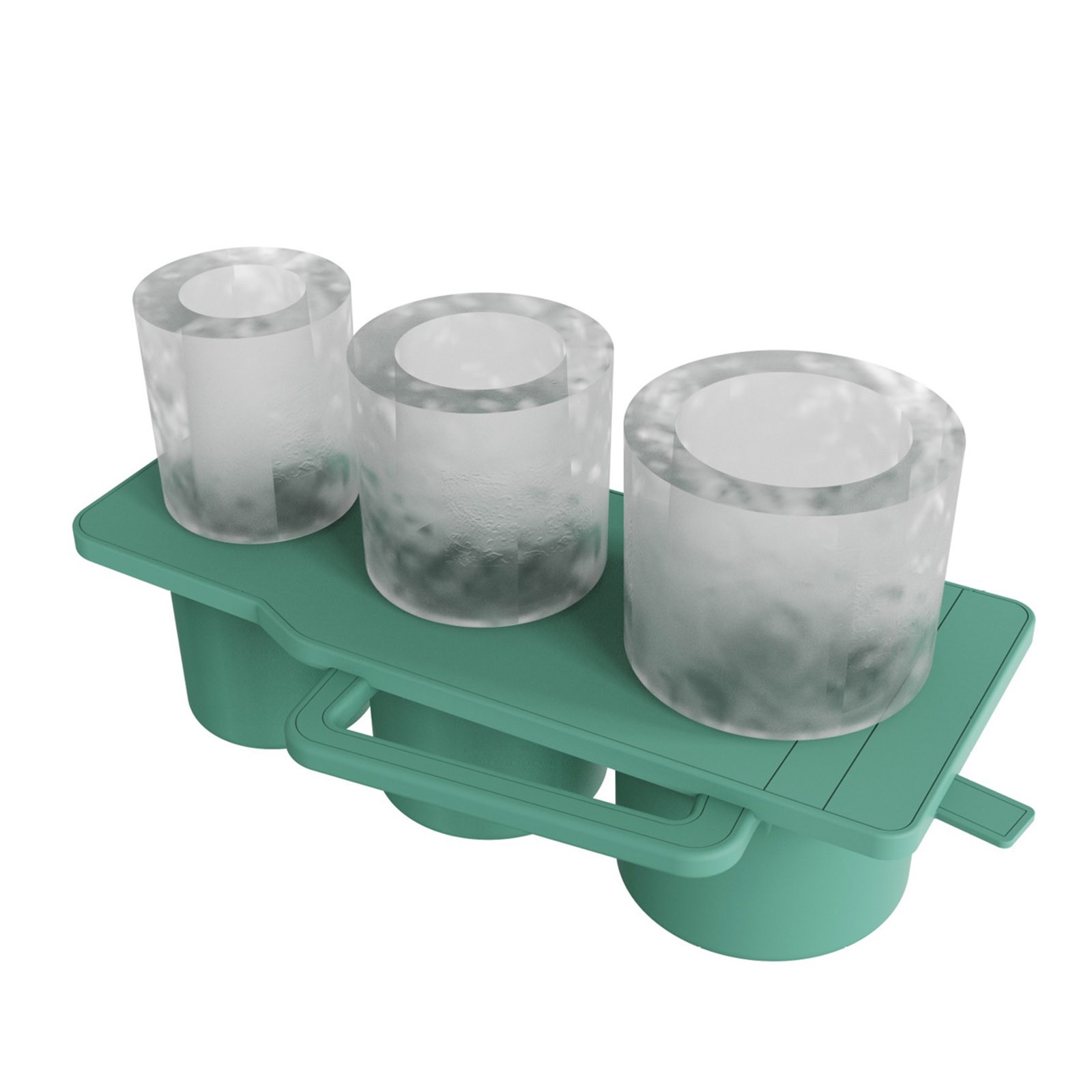 Tray For 40 Oz Tumbler Cup Silicone With Lid And For Drinks Coffee Easy Fill And Release Ice Maker round Ice Packs for Ice Trays Large Silicone Shoulder Sphere Sour Glasses Ice Cubes Reusable Metal