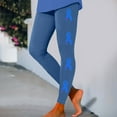 thumbnail image 1 of WILLBEST Leggings de Entrenamiento Informales con Estampado de Cintas Y Bloques de Color para Mujer, Suaves Y Elásticos, de Cintura Alta, para Yoga, Correr, Gimnasio Y Fitness Extra Grande, 1 of 3