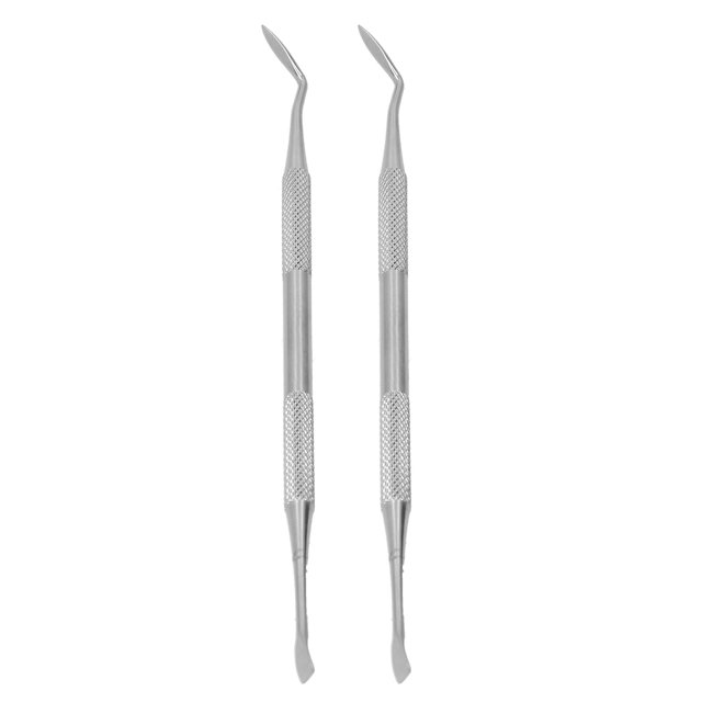 Fyydes Dog Tooth Cleaner,2Pcs Pet Calculus Tartar Remover Scraper Stainless Steel Dog Tooth Cleaning Tools,Pet Calculus Remover