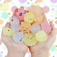 thumbnail image 4 of 12/36 piezas para niños, animales kawaii, Squishy Mochi, juguetes que brillan en la oscuridad, regalos de fiesta, alivio del estrés, Squishy, 4 of 5