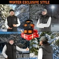 thumbnail image 7 of THBYQK 21 Heated Zones Heated Vest, with 40000mAH 7.4V Battery Pack Heated Vest for Men & Women, 5 in 1 Smart Controller, 7 of 7