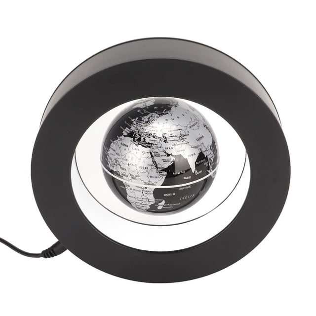 Globo de Levitación Magnética con Luz LED para Escritorio de Oficina en Casa Textura Esmerilada Tecnología de Transferencia de Alta Precisión Decoración de Escritorio Globo ANGGREK Otros