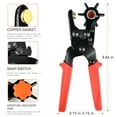 thumbnail image 3 of Leather Punch Tool, Belts Puncher for Leather,Heavy Duty Leather Punching, Leather Hole Punch for use in Belt, Watch Strap,Handbag, and Leather Craft etc., 3 of 7