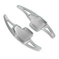 thumbnail image 5 of TKSE Paleta De Cambio De Volante, Paleta De Cambio De Volante De Aleación De Aluminio Juego De Cubierta De Ajuste De Palanca De Cambios Extendida Reemplazo Para Ford Focus Kuga EcoSport(Silver), 5 of 5