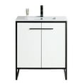 thumbnail image 2 of Fine Fixtures Vdara 30" Bathroom vanity Cabinet Set, White Straight Grain, 2 of 7