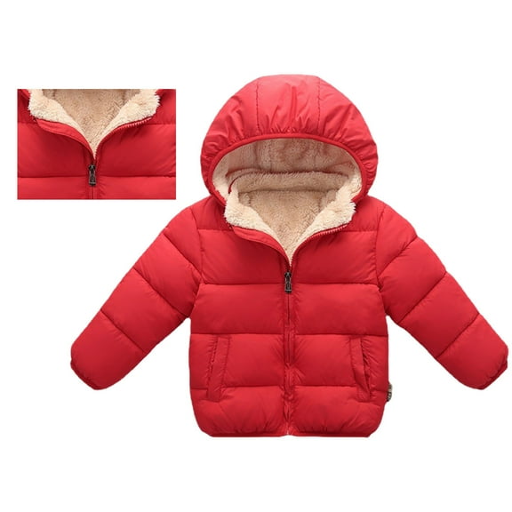 Kid Winter Coats Light Weight Water-Resistant with Hooded Down Jacket 4-5 Years Year Old Girl Clothes