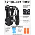 thumbnail image 6 of UTOBEST Running Backpacks Lightweight Hydration Pack Functional Running Vest 5L, 6 of 8