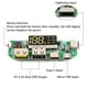 thumbnail image 5 of Placa de cargador USB 2.4A Banco de energía móvil Módulo de carga Batería de litio 1PCS Hugtrwg  Para estrenar, 5 of 9